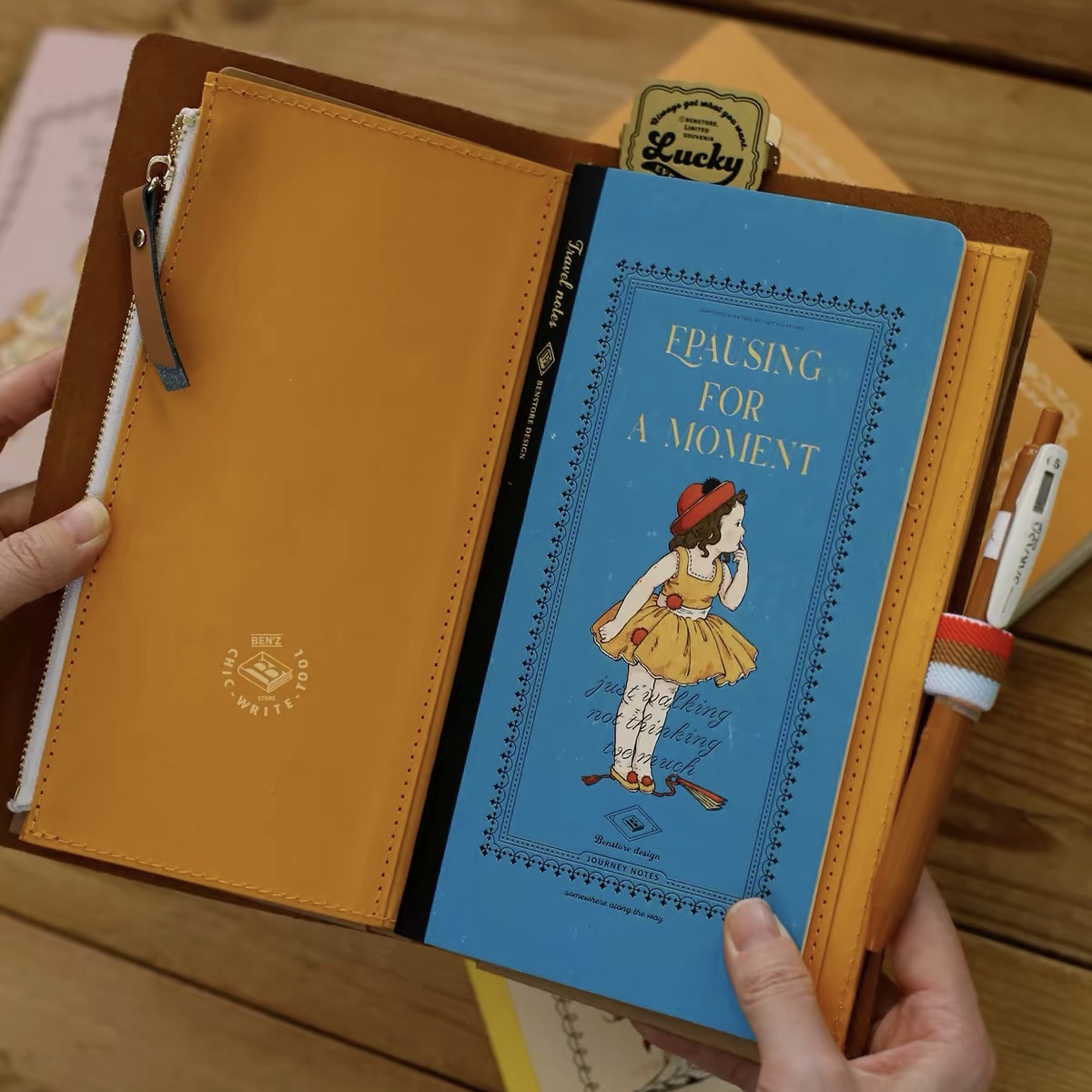 Vintage Collectible Magazines - Vintage gedrukt TN navulnotitieboekje met blanco