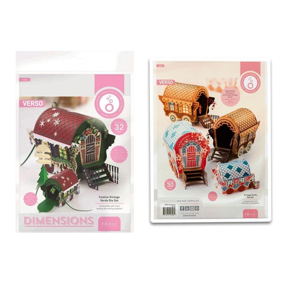 Vintage Things Collection - Vintage Vardo Caravan Box Metal Cutting