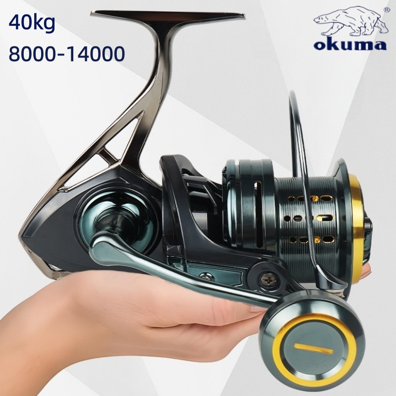 Developing Tank Reel - Okuma Premium groot spinhengelhengel voor zeevissen,