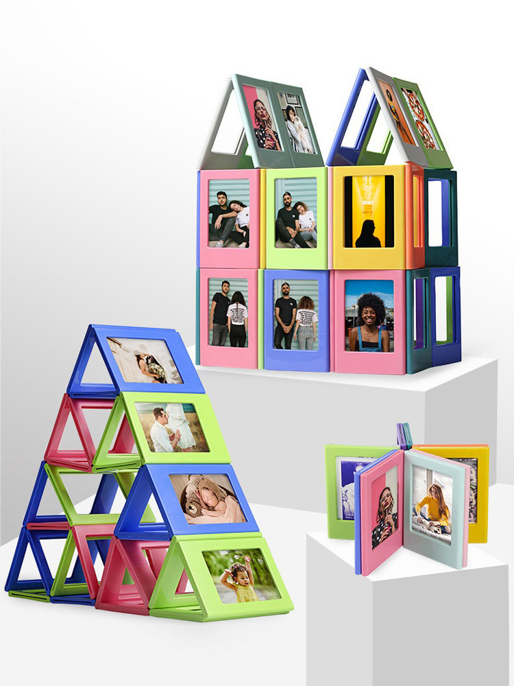 Instant Film Pack - 5 Pak Magnetische Fotolijsten Voor Koelkast,