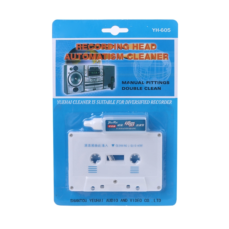 Cassette Tape Head - Cassettebandje Voor Hoofdreiniger En Demagnetizer Voor