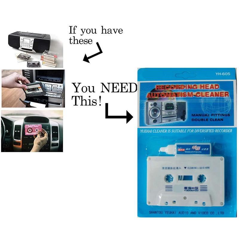 Cassette Tape Head - Cassettedeckreiniger Demagnetizer Kits Audiodeck Home Tape