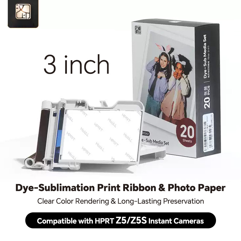 Instant Film Pack - Originele HPRT Z5/Z5S fotopapier lintcartridge dye-sublimatie