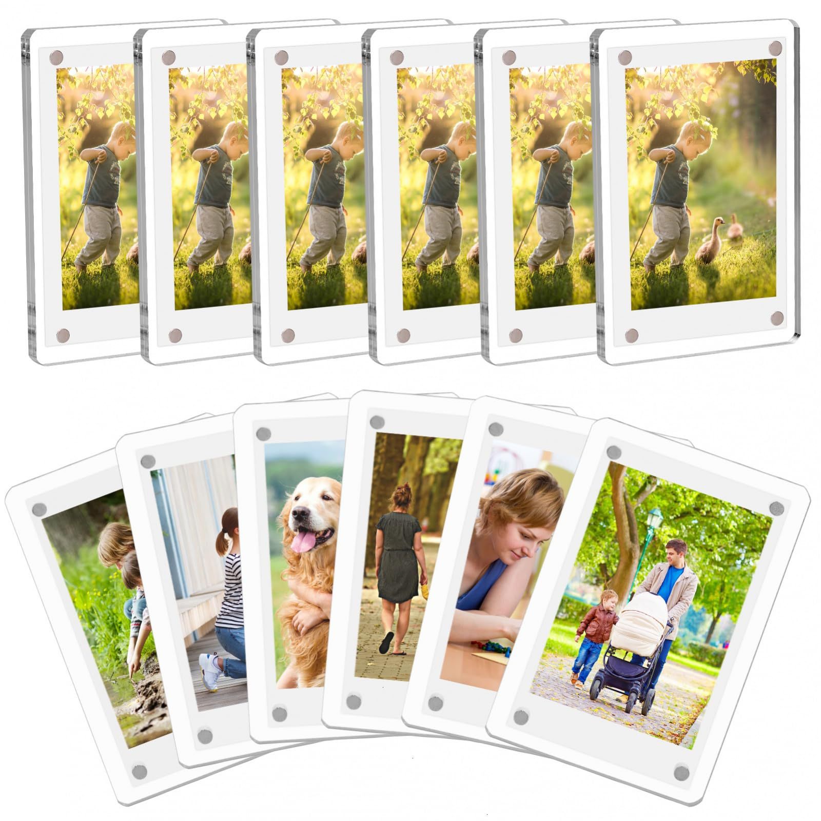 Instant Film Pack - 1-10 Pack 3 Inch Acryl Koelkast