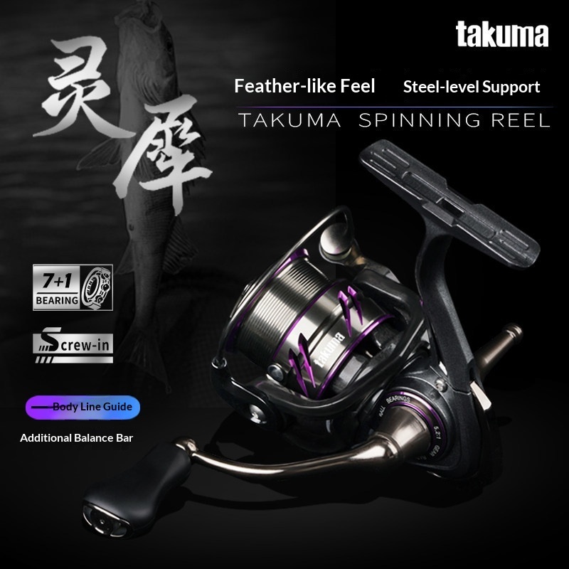 Developing Tank Reel - Takuma Spinning Reel Lichtgewicht Lange Werpafstand