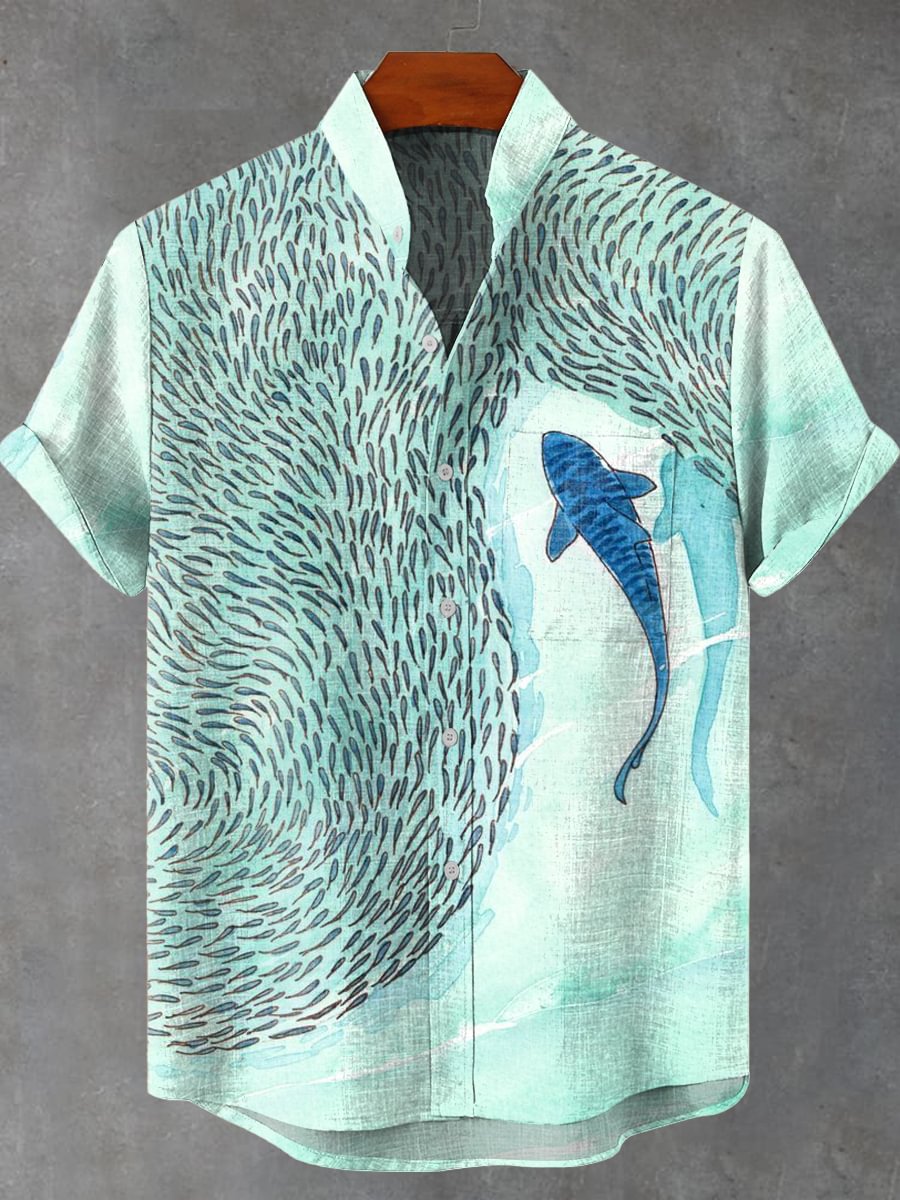 Vintage vispatroon heren kunst - Vintage Collectible Shop recensie en prijs