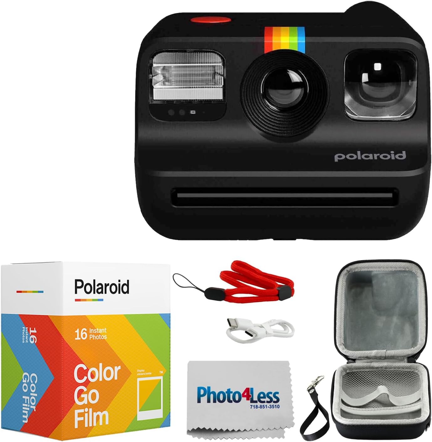 Instant film minicamera (zwart - Instant Film Pack recensie en prijs