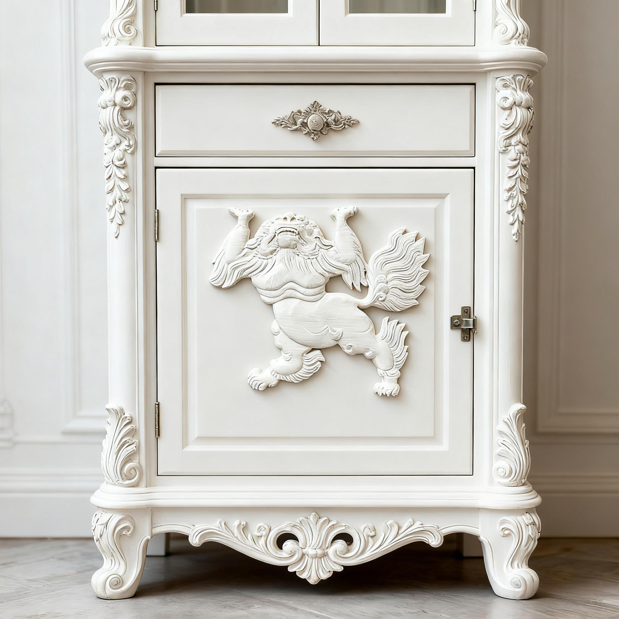 Vintage hout applique met Drag - Vintage Things Collection recensie en prijs