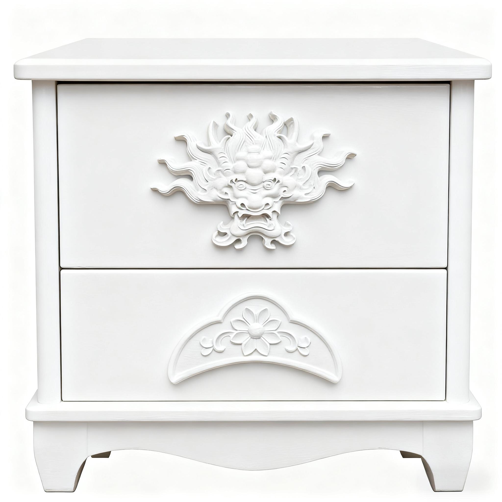 Vintage hout applique met Drag - Vintage Things Collection recensie en prijs