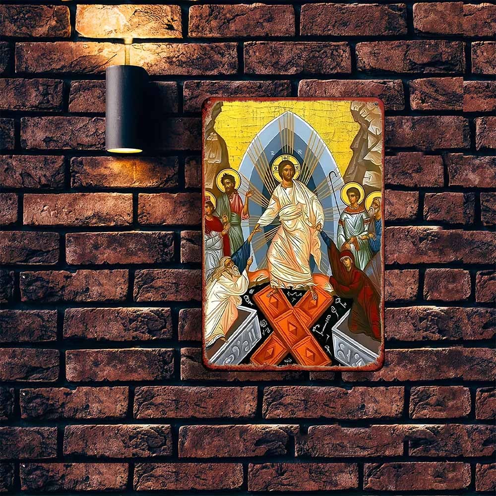 2D vintage metalen bord Pasen  - Vintage Collectible Signs recensie en prijs