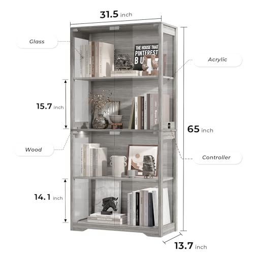 Vitrinekast met glazen deuren, - Collectible & Vintage Dolls For Halloween recensie en prijs