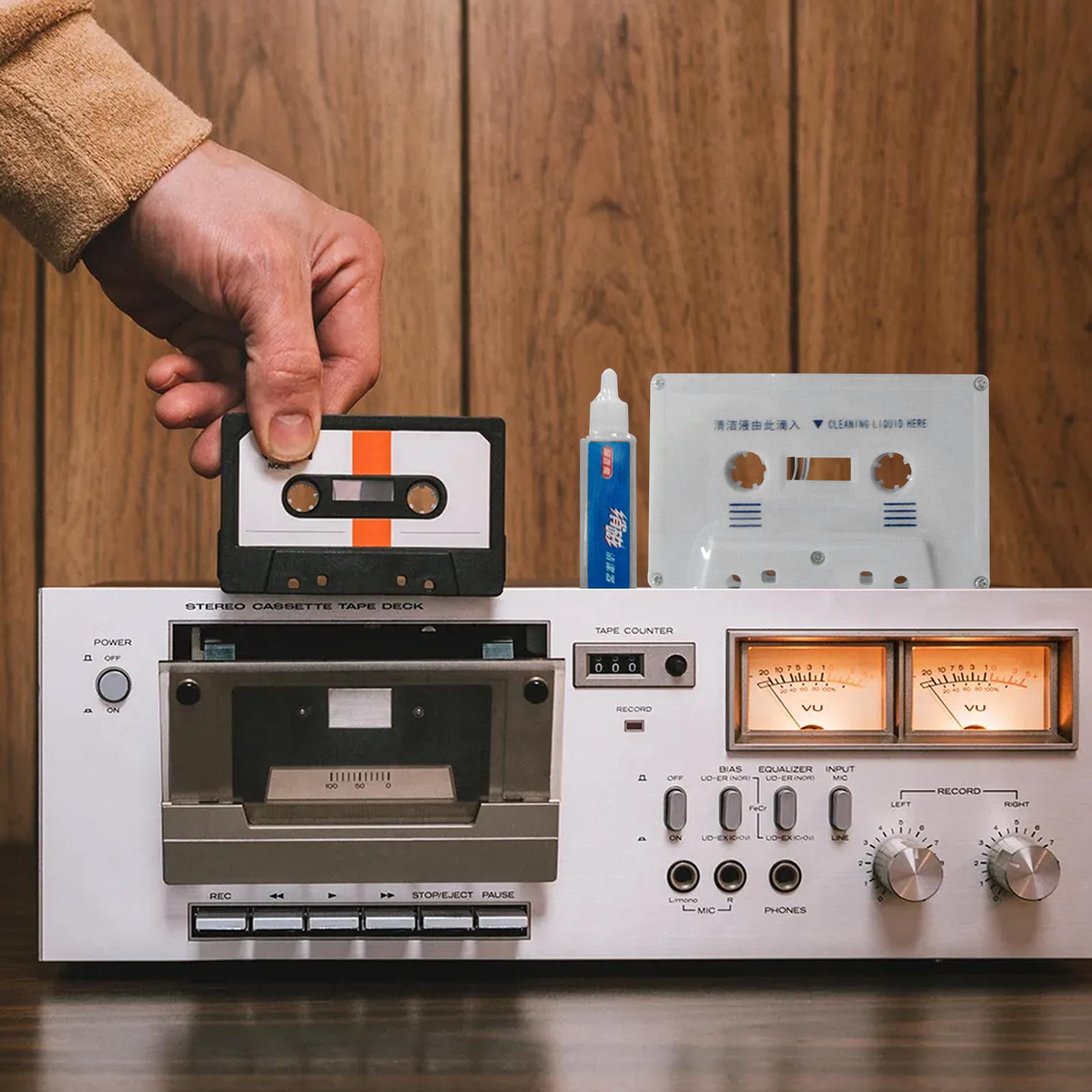 Cassetteband voor het reinigen - Cassette Tape Head recensie en prijs