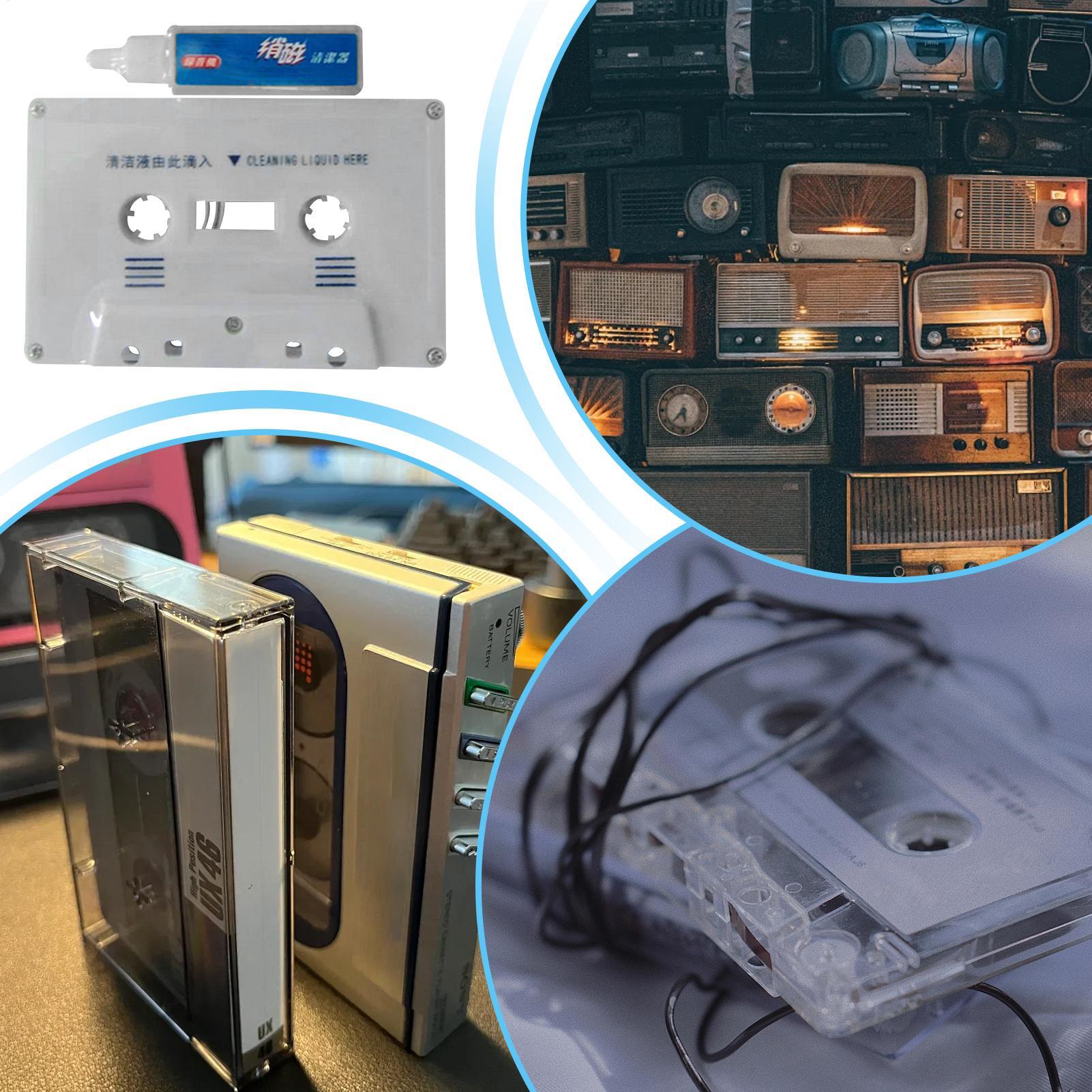 Cassetteband voor het reinigen - Cassette Tape Head recensie en prijs
