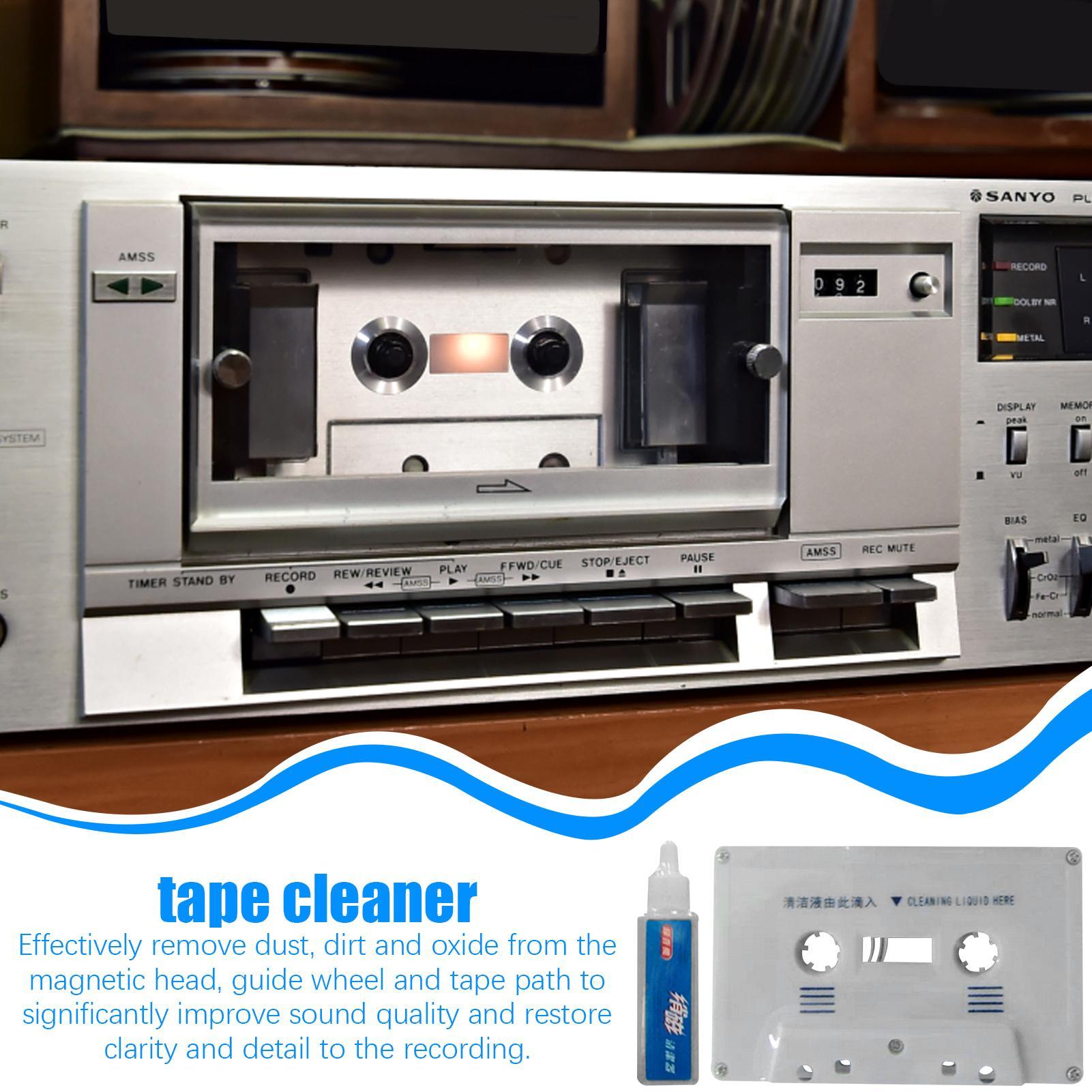 Cassetteband voor het reinigen - Cassette Tape Head recensie en prijs