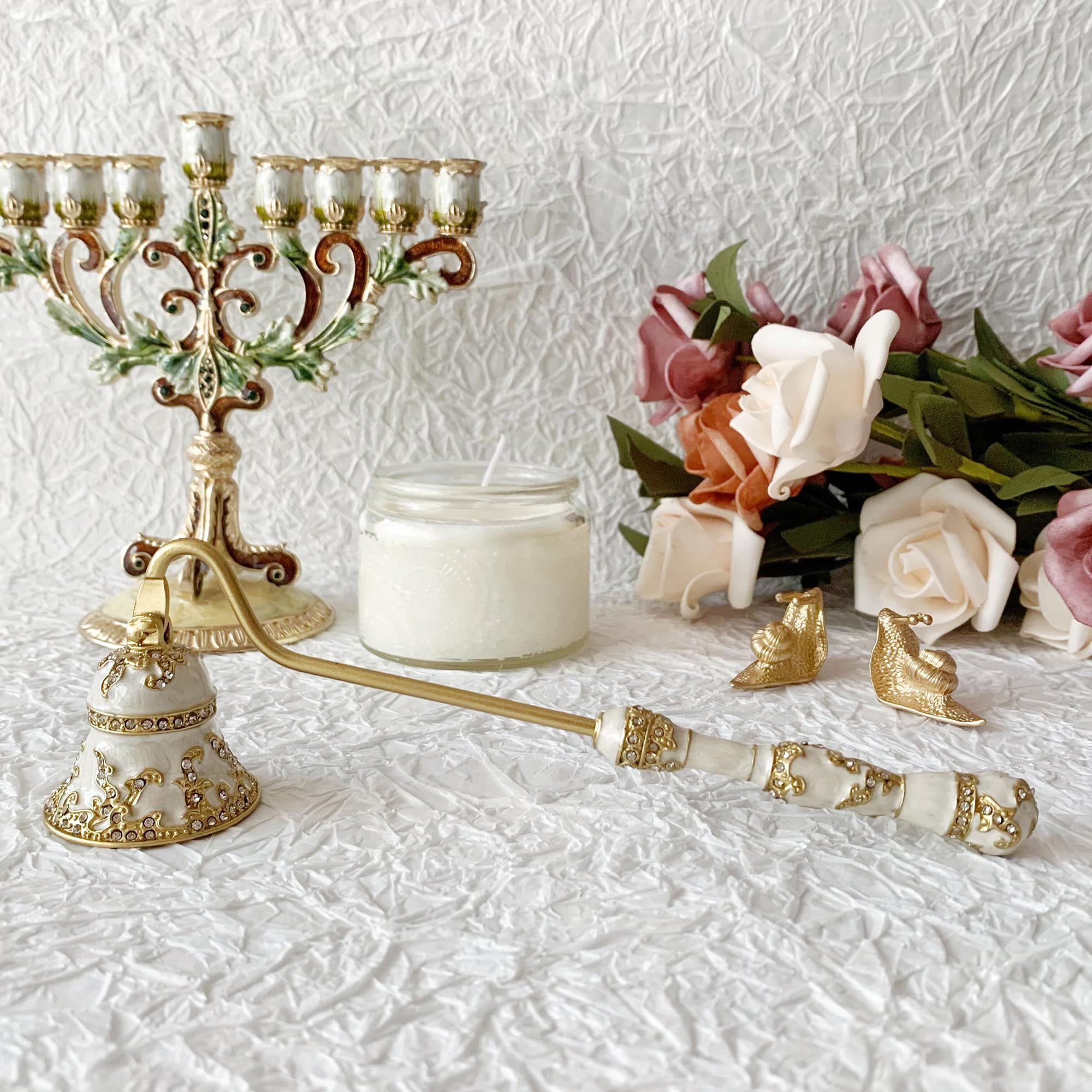 Luxe Menorah Kaarsdover met Bl - Collectible & Vintage Dolls For Halloween recensie en prijs