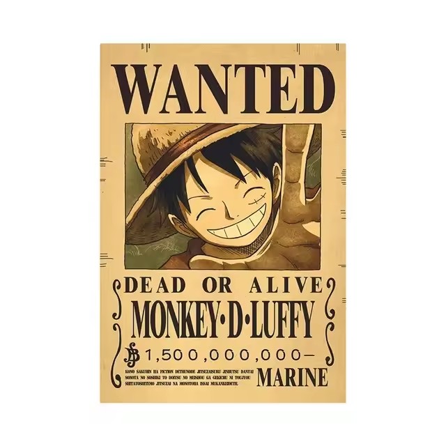 Anime One Piece Bounty Wanted  - Vintage Things Collection recensie en prijs
