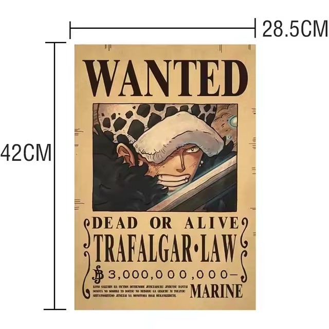 Anime One Piece Bounty Wanted  - Vintage Things Collection recensie en prijs