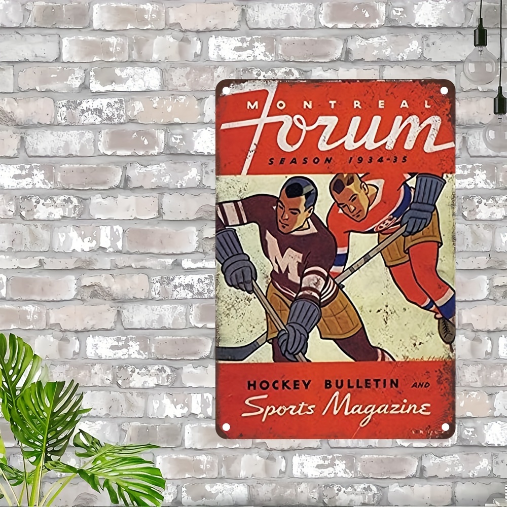 Vintage Montreal Forum seizoen - Vintage Collectible Magazines recensie en prijs