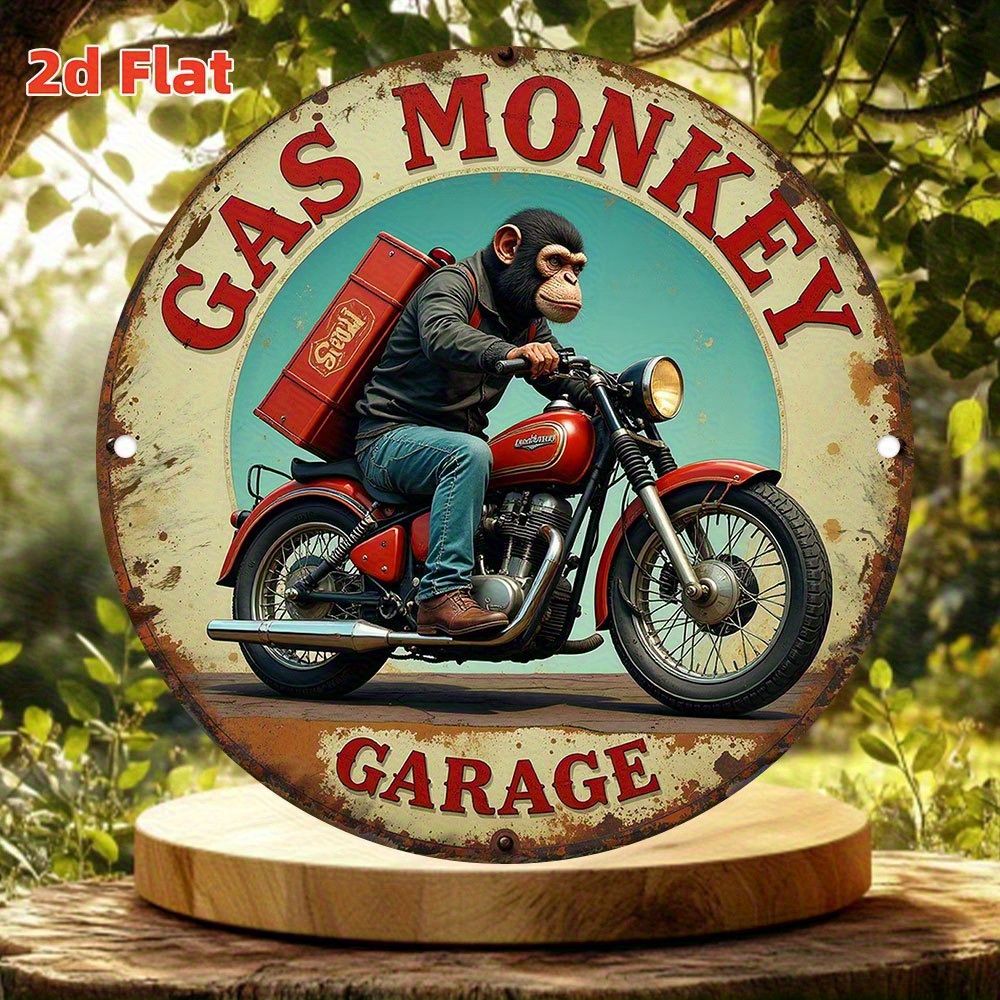 Vintage Gas Monkey Garage Wall - Vintage Collectible Signs recensie en prijs