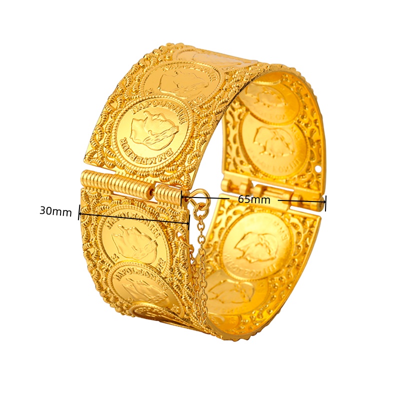 Vintage armband met muntpatroo - Vintage Collectible Coins recensie en prijs