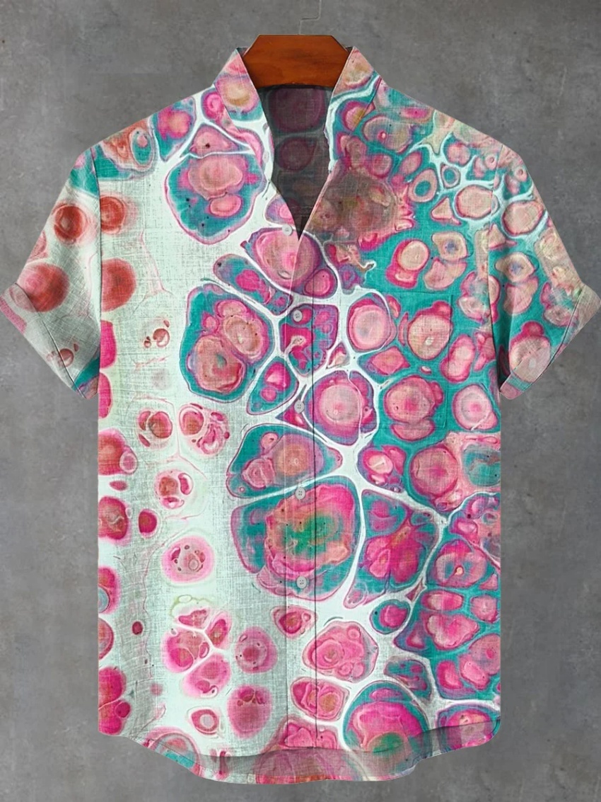 Nieuw heren linnen overhemd me - Vintage Collectible Shop recensie en prijs