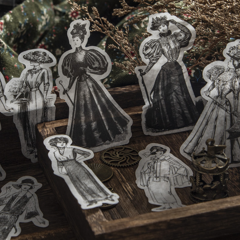 1 pak/100 stuks Vintage Zwart  - Vintage Things Collection recensie en prijs