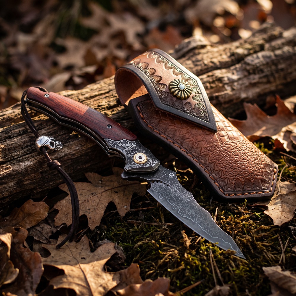 Vintage gegraveerd vouwmes met - Vintage Collectible Knives recensie en prijs