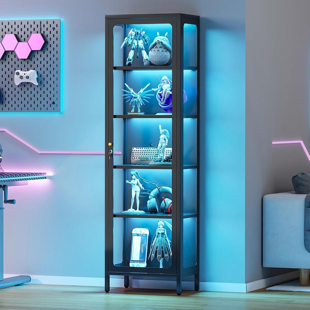 69 glazen vitrinekast met slot - Collectible & Vintage Dolls For Halloween recensie en prijs