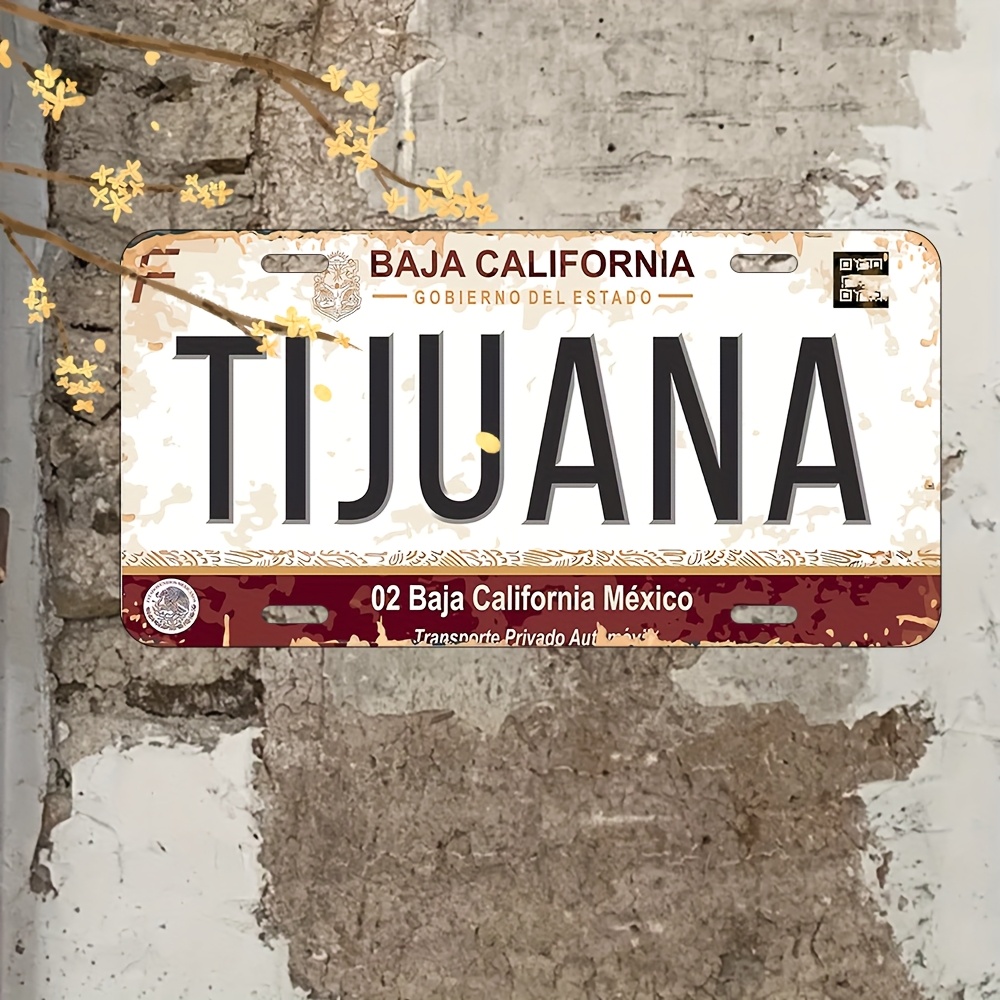 Vintage Mexicaanse nummerplaat - Vintage Collectible Signs recensie en prijs