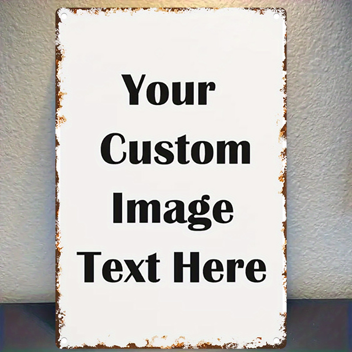 Aangepaste afbeelding/tekst me - Vintage Collectible Signs recensie en prijs