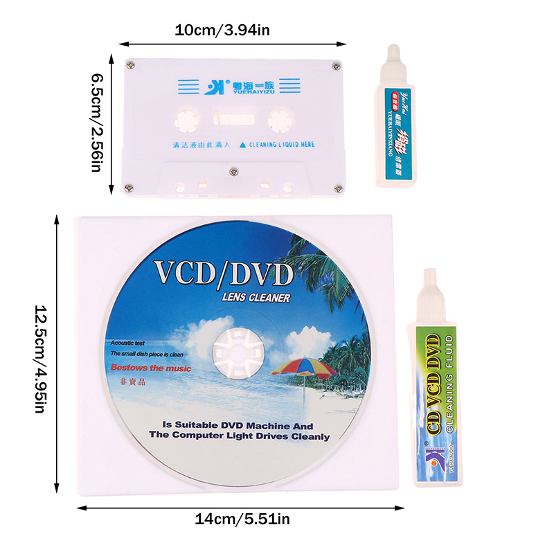 Hot CD VCD DVD-speler Lensrein - Cassette Tape Head recensie en prijs